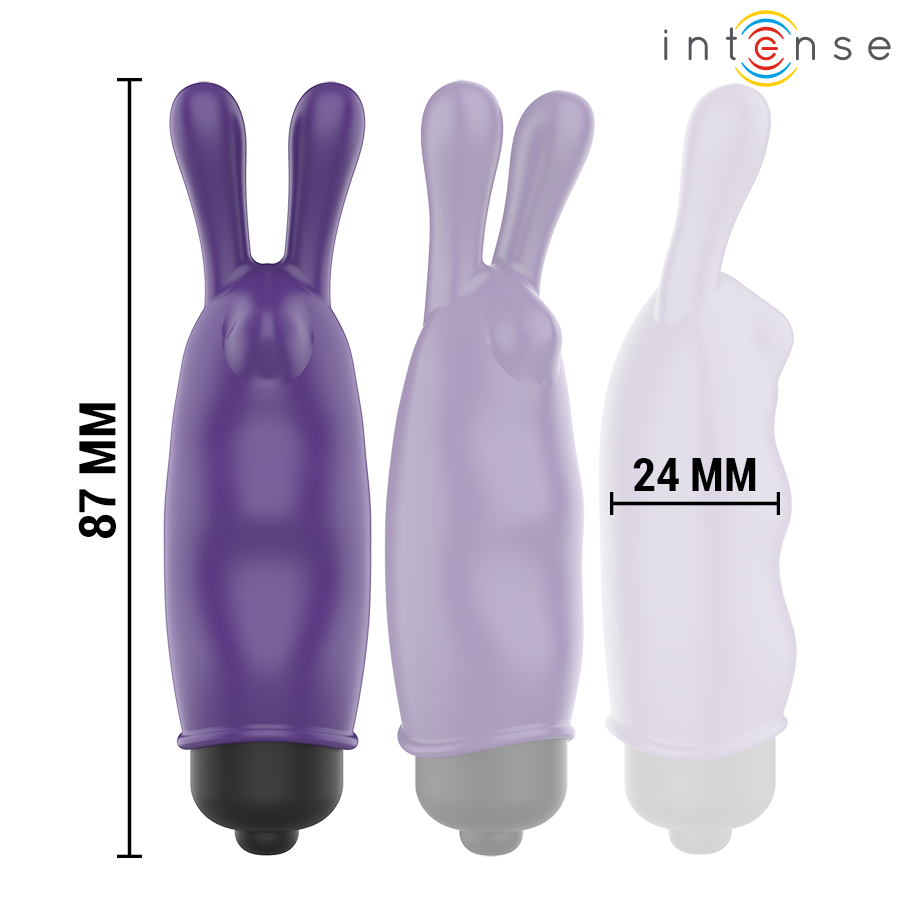 Vibratore Bullet Clitoride Intense Mystic — Silicone, 8,7 cm