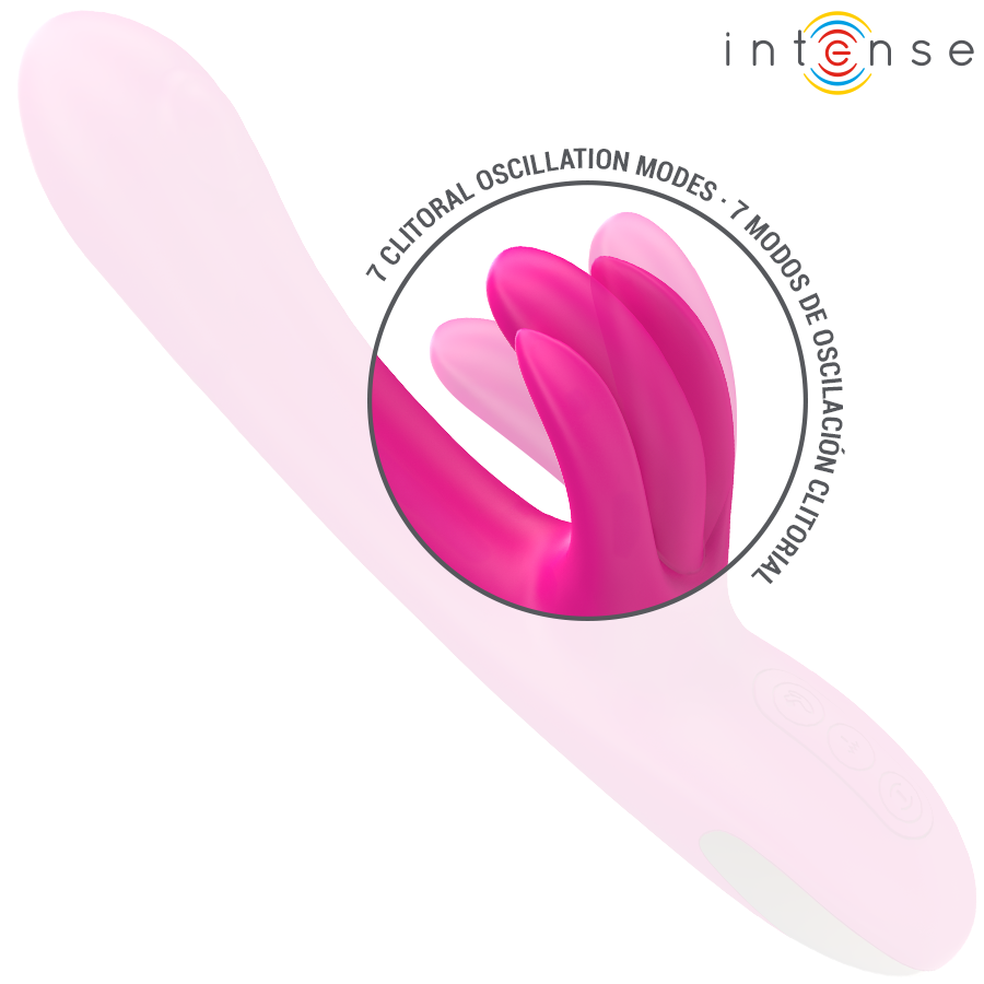Vibratore Rabbit Intense Britney — 23 cm, Rosa