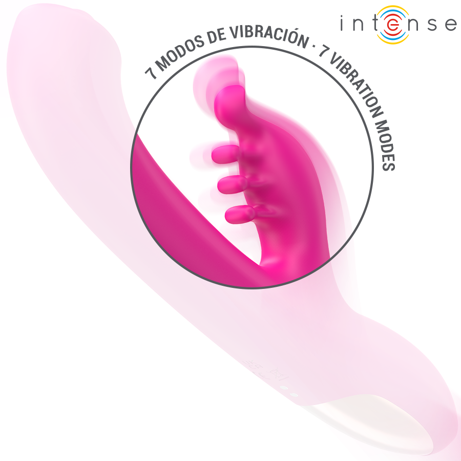 Vibratore Rabbit Intense Christina — 3 Motori, 22,5 cm Rosa