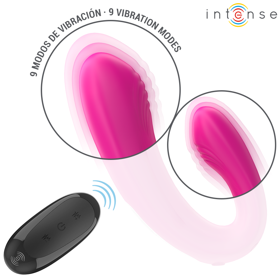 Vibratore Rabbit con Telecomando Intense Janet — Rosa