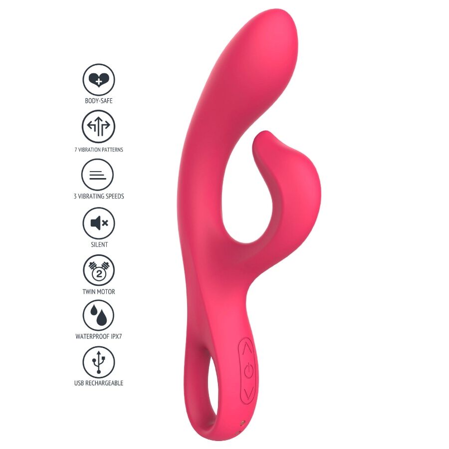 Vibratore Punto G XOCOON Endless Orgasm Fucsia — Silicone