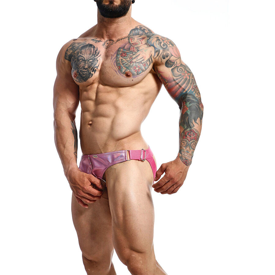 Anello Fallico con Jockstrap MOB Dngeon — Rosa Taglia Unica