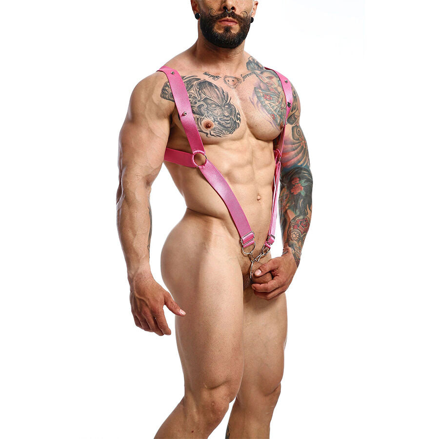 Imbracatura Strapless Elastica MOB Dngeon — Taglia Unica, Rosa