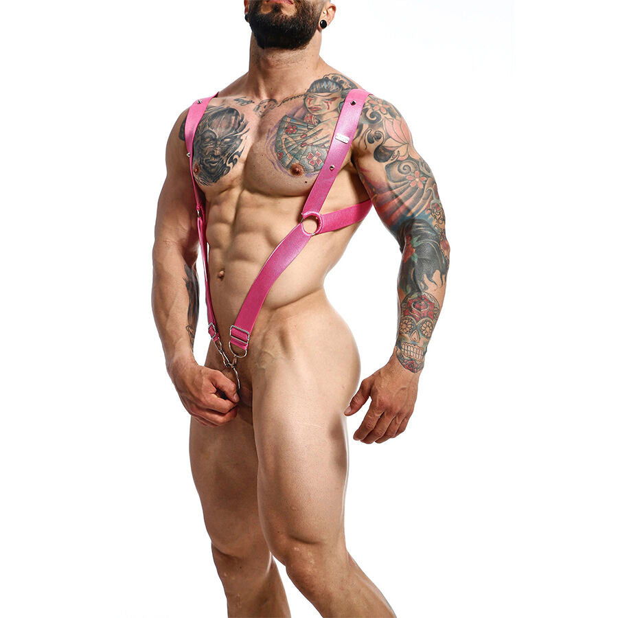 Imbracatura Strapless Elastica MOB Dngeon — Taglia Unica, Rosa