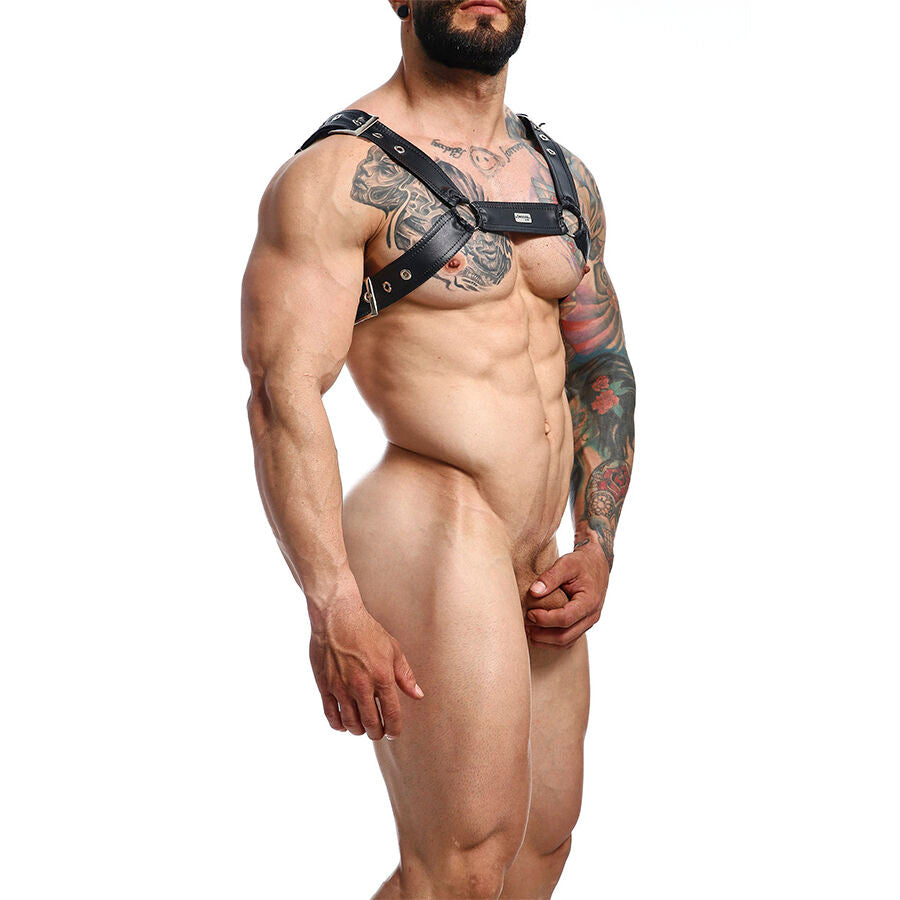 Imbracatura BDSM MOB Dngeon Classic Belt — Similpelle Nera