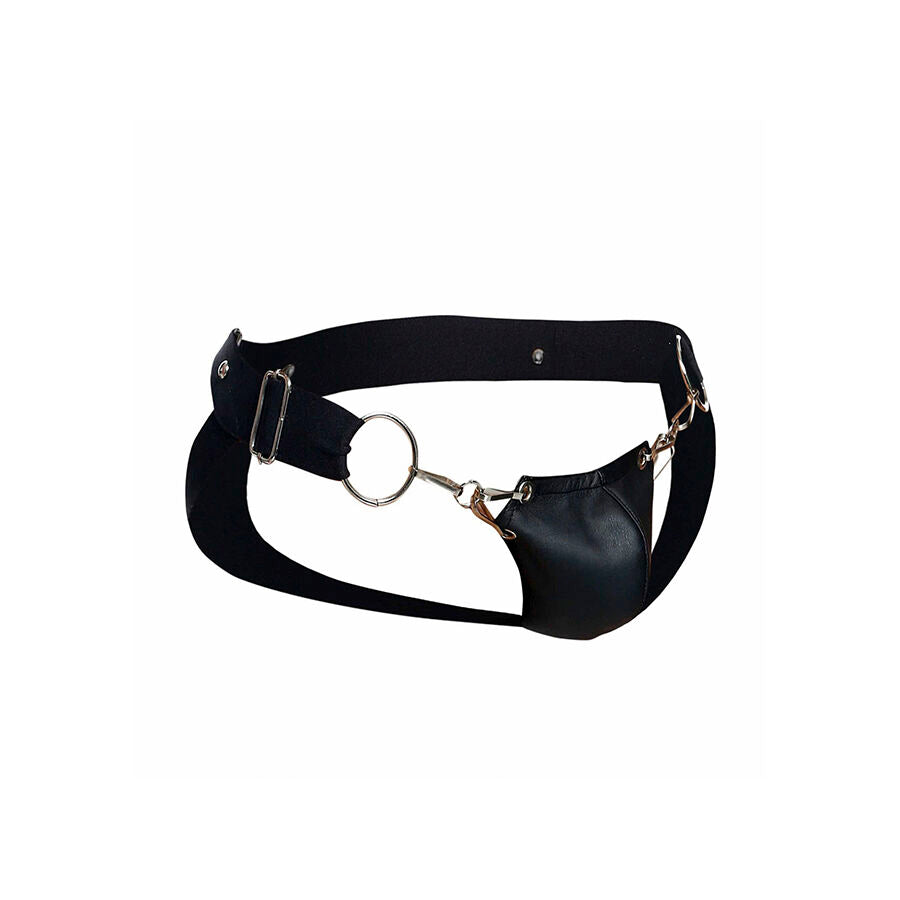 Jockstrap in Similpelle MOB Dngeon — Taglia Unica, Nero
