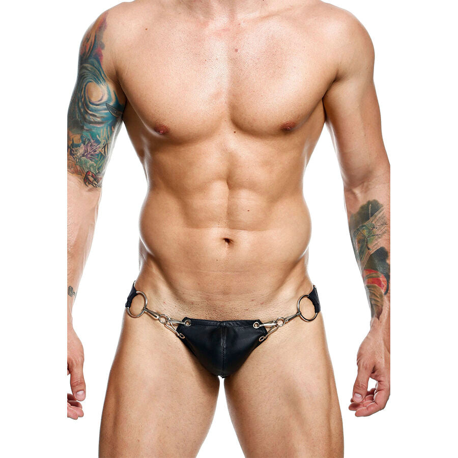 Jockstrap in Similpelle MOB Dngeon — Taglia Unica, Nero