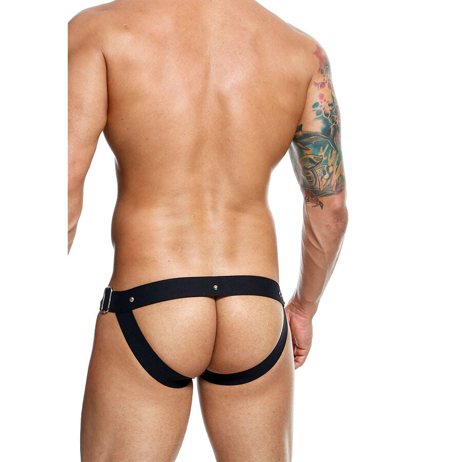 Jockstrap in Similpelle MOB Dngeon — Taglia Unica, Nero