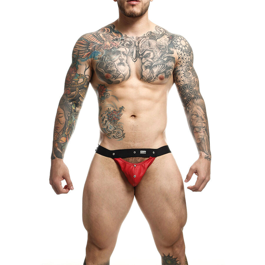 Jockstrap Atletico MOB Dngeon — Rosso, Taglia Unica