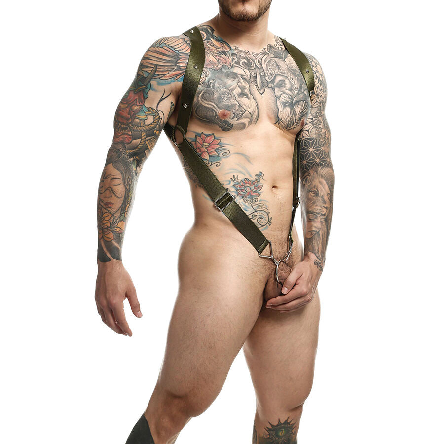 Imbracatura BDSM Spalle Dritte MOB Dngeon — Taglia Unica
