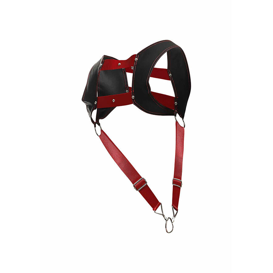 Imbracatura BDSM con Anello Fallico MOB Dngeon — Taglia Unica