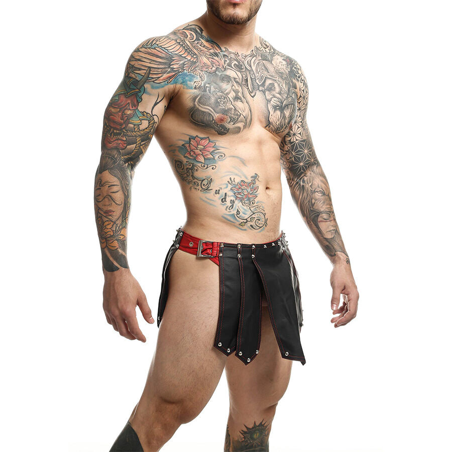 Costume Erotico Romano MOB Dngeon — Similpelle, Taglia Unica