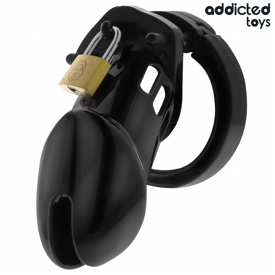 Gabbia di Castità Addicted Toys Obsidian Hold — Taglia M