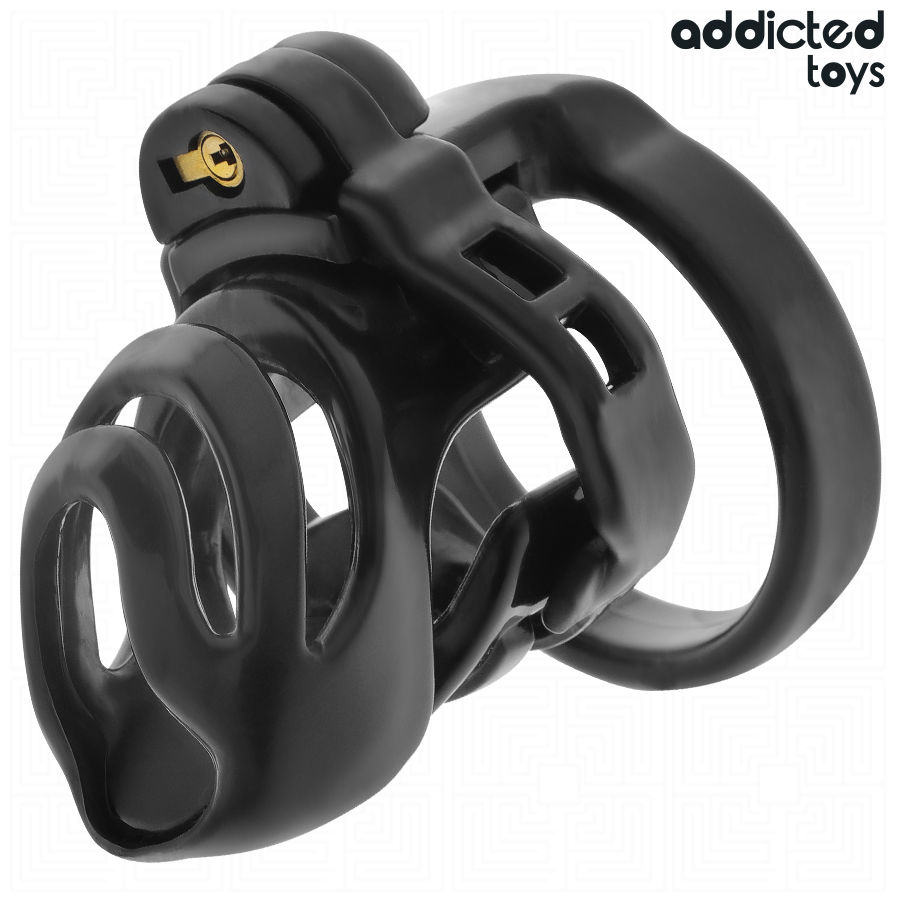Gabbia di Castità con Dilatatore Uretrale Addicted Toys Locked — 9 cm