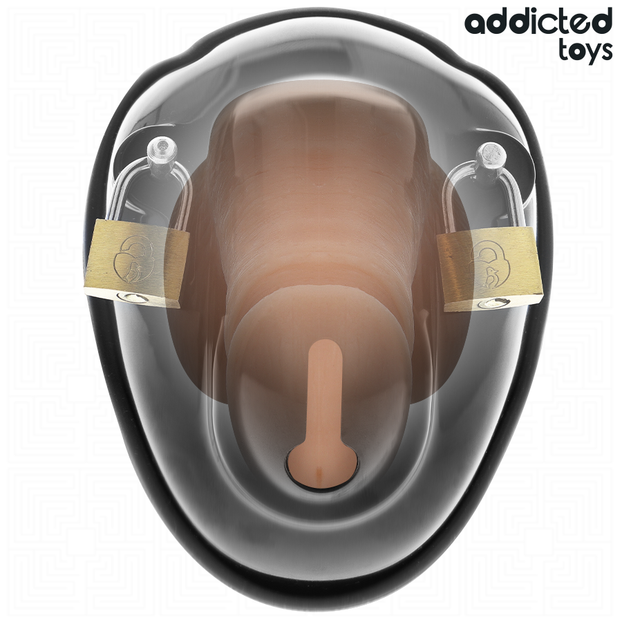 Gabbia di Castità Addicted Toys Locked Shell — 11,5 cm