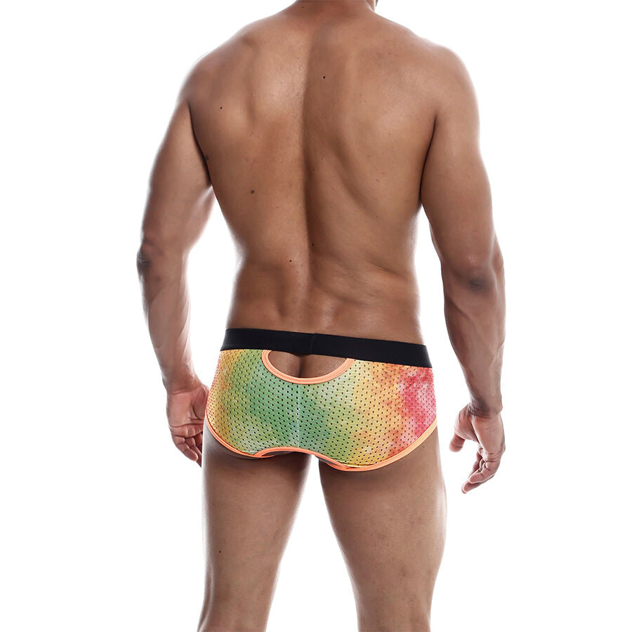 Boxer Uomo MOB Aero — Cotone Elasticizzato, Arancione Taglia M
