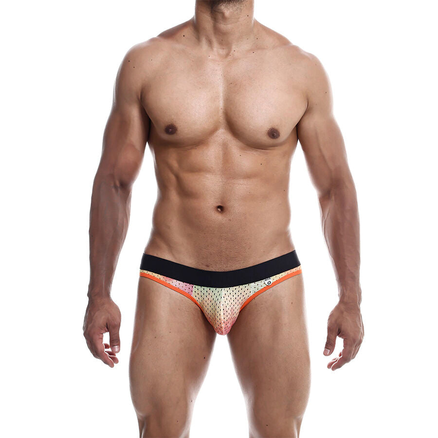 Boxer Slip Minimo MOB Aero Jock — Arancione Taglia M