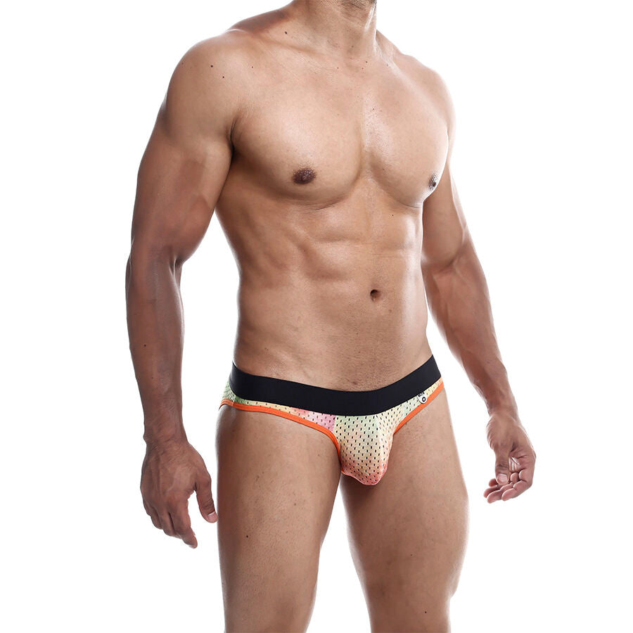 Boxer Slip Minimo MOB Aero Jock — Arancione Taglia M