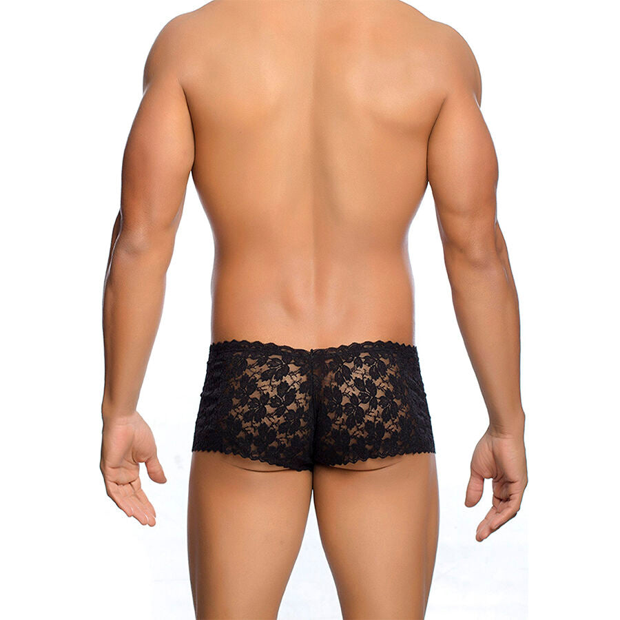 Boxer in Pizzo Trasparente MOB MaleBasics — Taglia L/XL