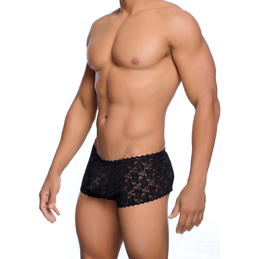 Boxer in Pizzo Trasparente MOB MaleBasics — Taglia L/XL