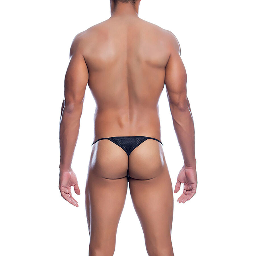 Perizoma Microfibra Uomo MOB — Taglia L/XL, Nero