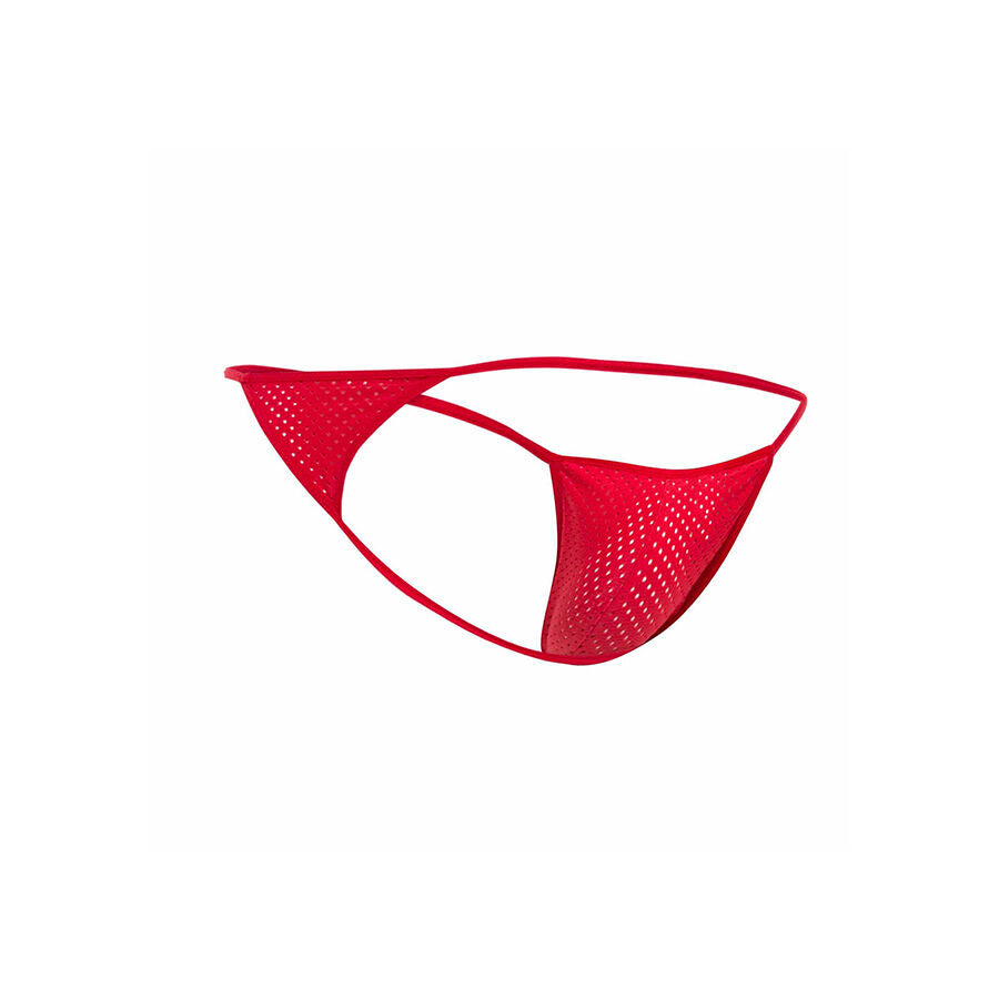Perizoma Microfibra MOB — Rosso, Taglia L/XL