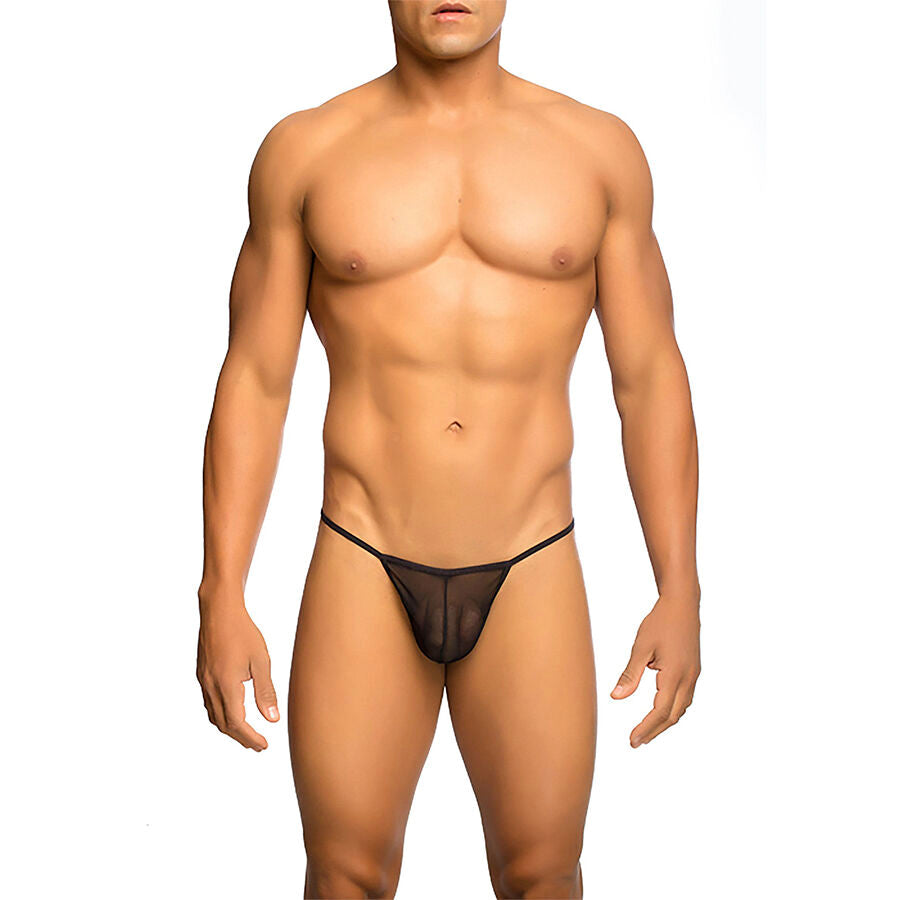 Perizoma Trasparente Uomo MOB — Tulle, Taglia S/M