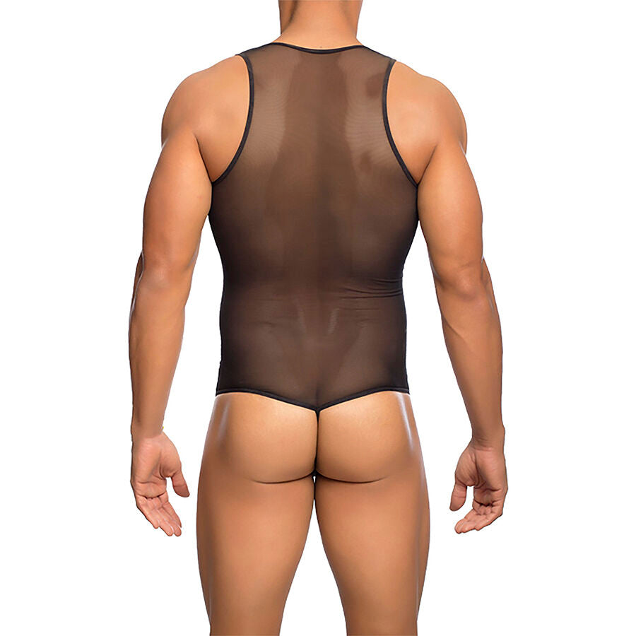 Body Erotico Trasparente in Mesh MOB Bodysheer — Taglia S/M