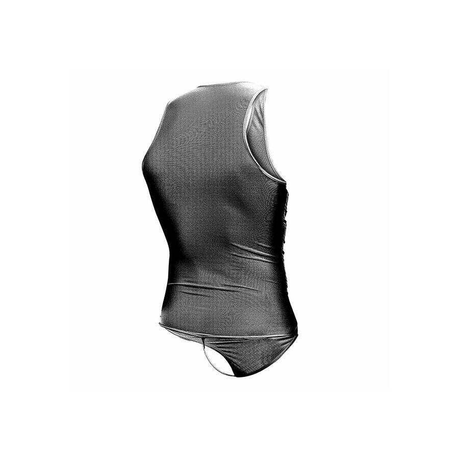 Body Erotico Trasparente in Mesh MOB Bodysheer — Taglia S/M