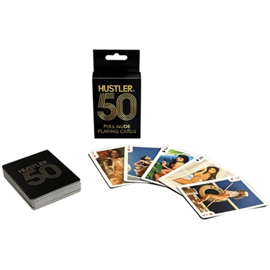 Carte da Gioco Erotiche Kheper Games Hustler 50 — Nudo Integrale