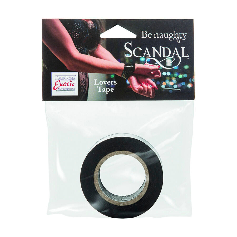 Nastro Bondage Autoadesivo Calexotics Scandal — Nero