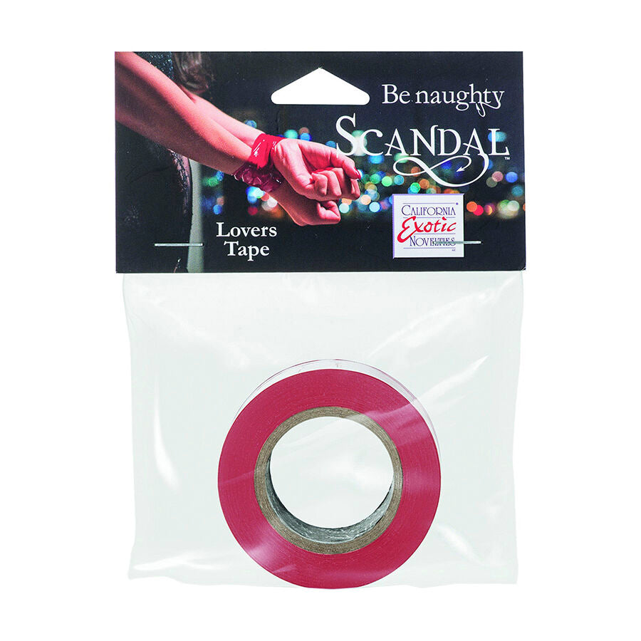 Nastro Bondage Autoadesivo Calexotics Scandal — Rosso