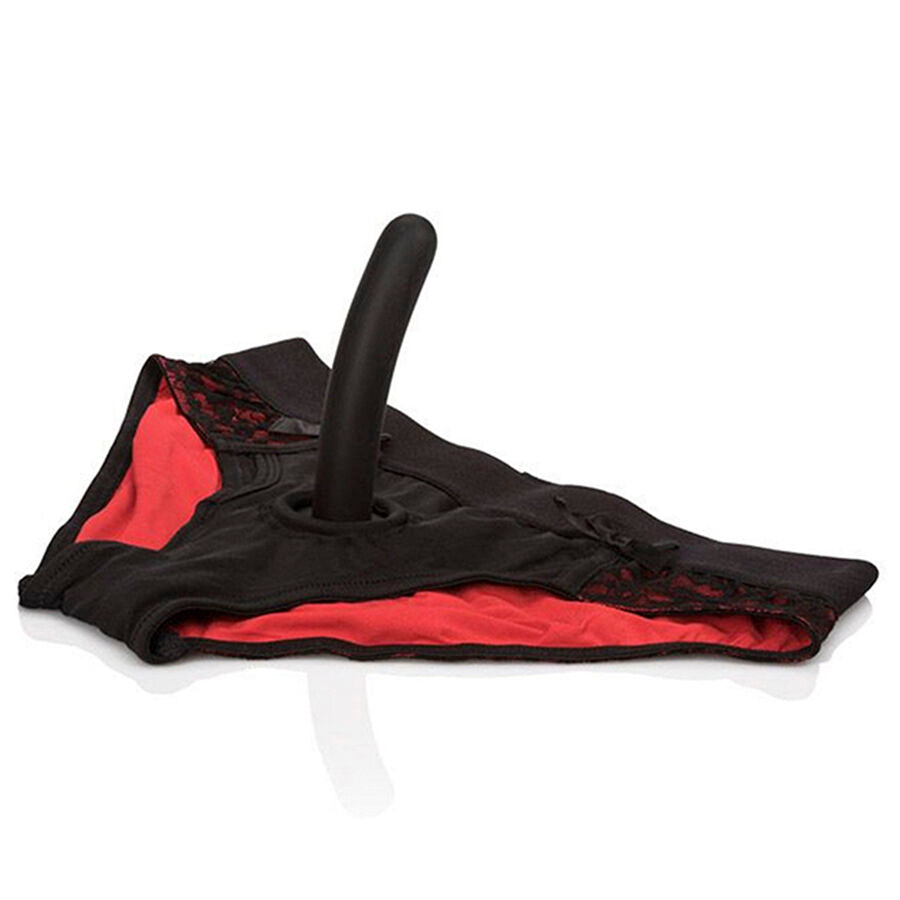 Imbracatura Pegging con Dildo Anale Calexotics Scandal — L/XL