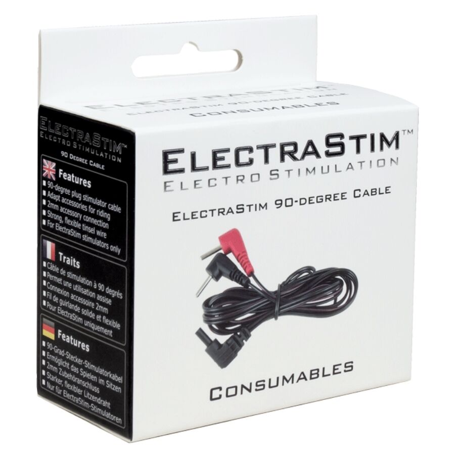 Cavi di Ricambio Elettrostimolazione ElectraStim — 90 Gradi