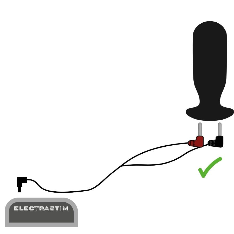 Cavi di Ricambio Elettrostimolazione ElectraStim — 90 Gradi