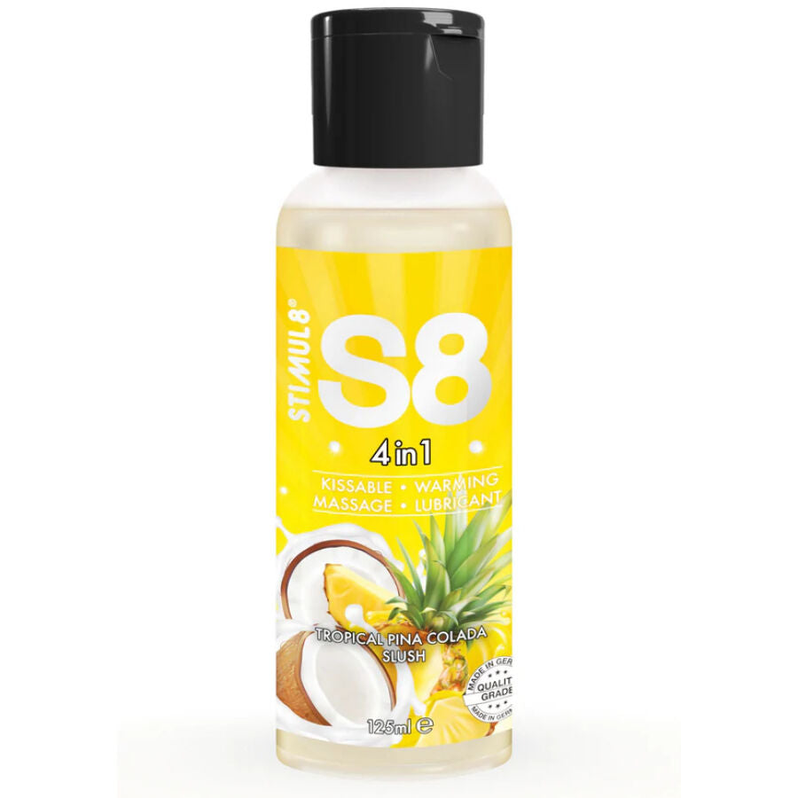 Lubrificante Intimo Commestibile STIMUL8 S8 — Pina Colada 125 ml