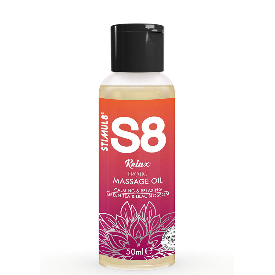 Olio da Massaggio Erotico Stimul8 S8 — Kit 3 Fragranze 50 ml
