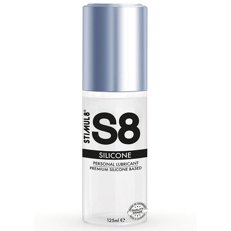 Lubrificante Intimo Silicone Stimul8 S8 Premium Original — 125 ml