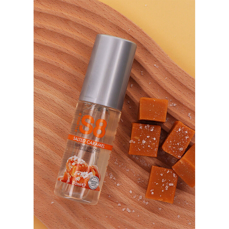 Lubrificante Intimo Base Acqua STIMUL8 S8 — Caramello, 125 ml