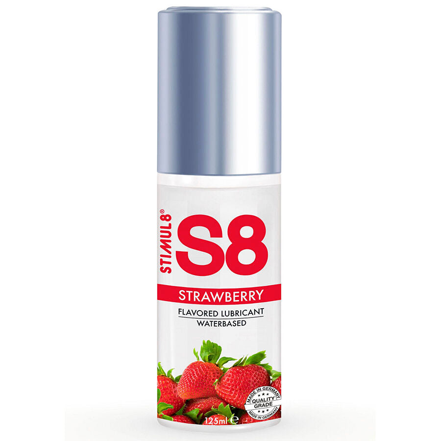 Lubrificante Intimo Aromatizzato alla Fragola Stimul8 S8 — 125 ml