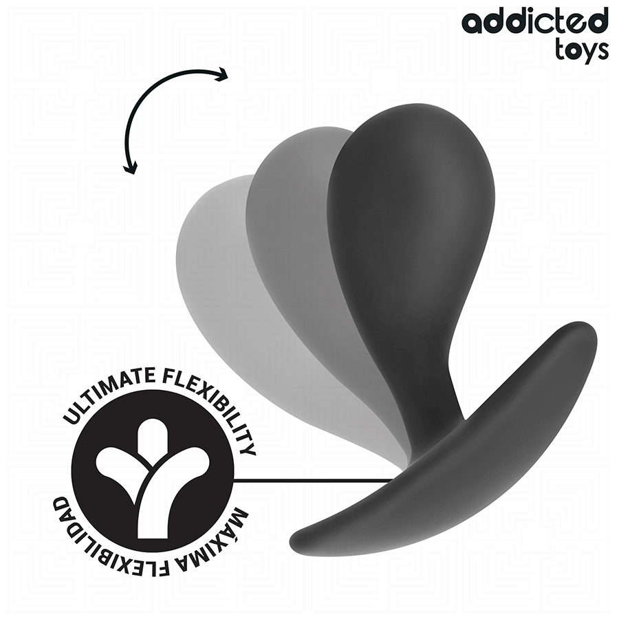 Kit Plug Anale 3 Misure Addicted Toys — Silicone, Progressivo