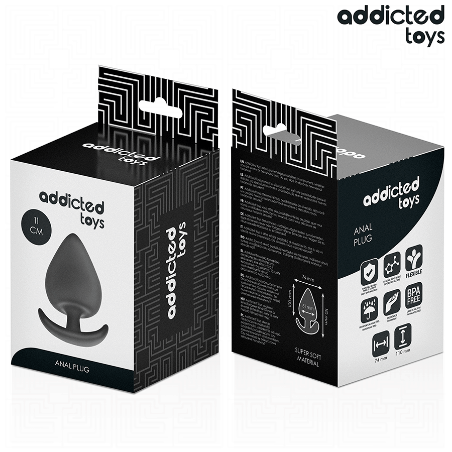 Plug Anale XXL Addicted Toys — 11 cm