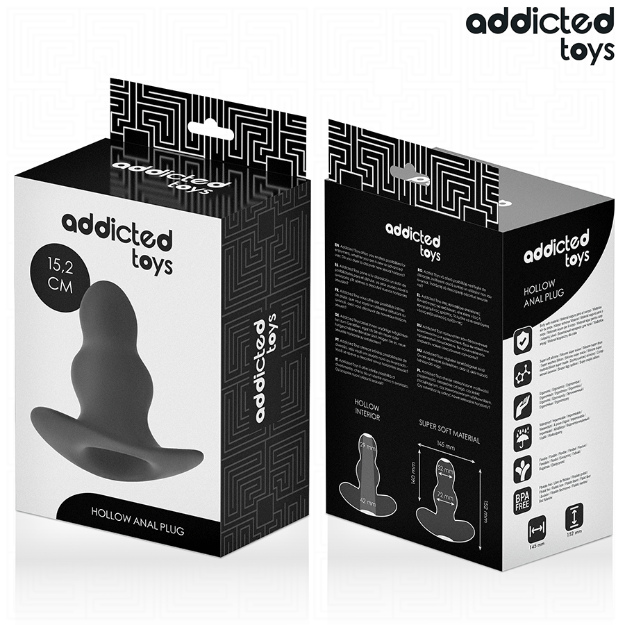 Plug Anale Cavo XXL Addicted Toys — 15,2 cm