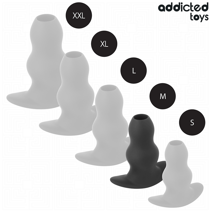 Plug Anale Cavo Addicted Toys — Taglia M, 9,6 cm