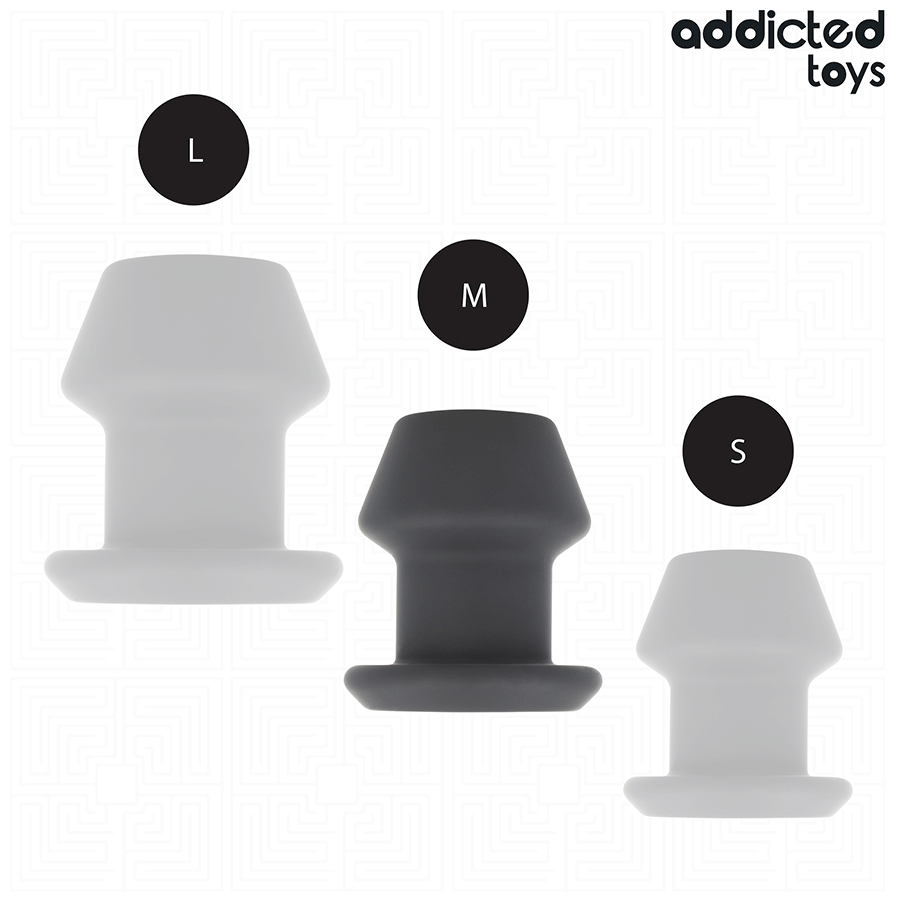 Plug Anale Cavo Addicted Toys Extreme Hollow — Taglia M, 8,7 cm