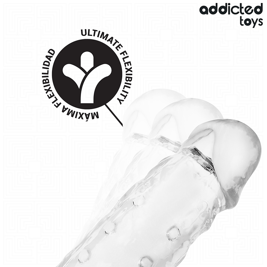 Guaina Fallica Addicted Toys Penis Extender — Taglia S, 23 cm