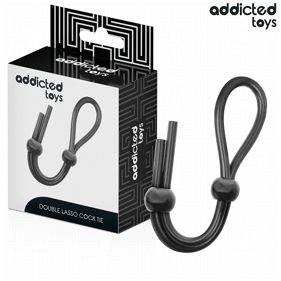 Anello Fallico a Corda Doppia Addicted Toys Double Loop — Silicone