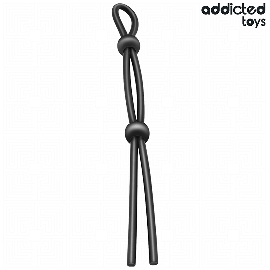 Anello Fallico a Corda Doppia Addicted Toys Double Loop — Silicone