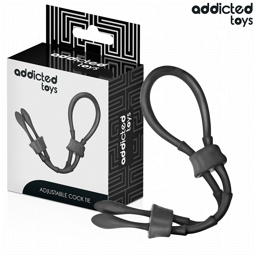 Anello Fallico Regolabile Addicted Toys — Corda in Silicone