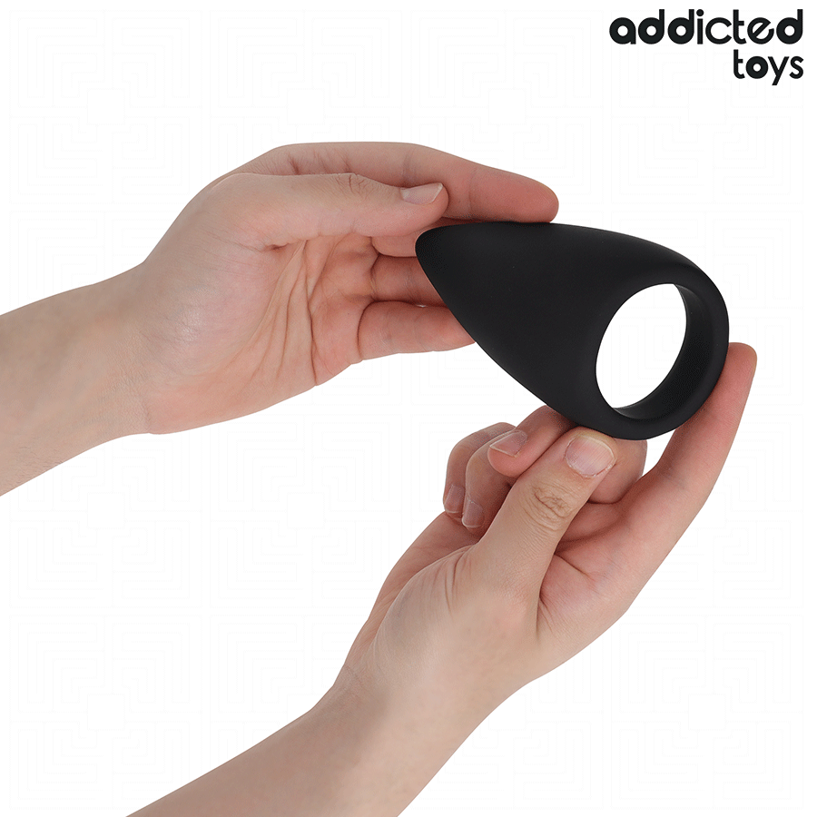 Anello Fallico Addicted Toys — Design a Goccia, 112 mm